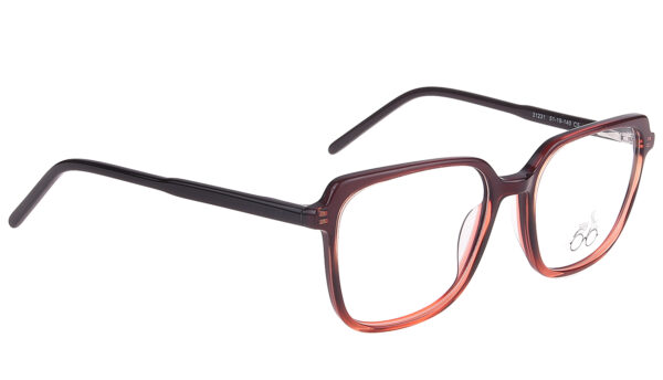 Coffee Color Full Big Rim Square Rim4979 - Image 2