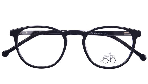 Full Rim Round Eyeglasses 143 CRR3 - Image 2