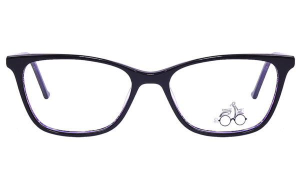 Blue Purple Full Rim Square Rim4579 - Image 3