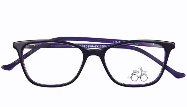 Blue Purple Full Rim Square Rim4579 - Image 2