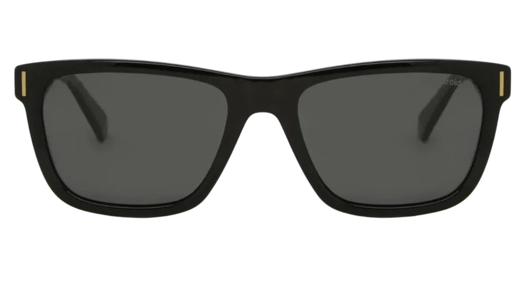 Black  Full Rim Rectangle specstrack eyeglasses 